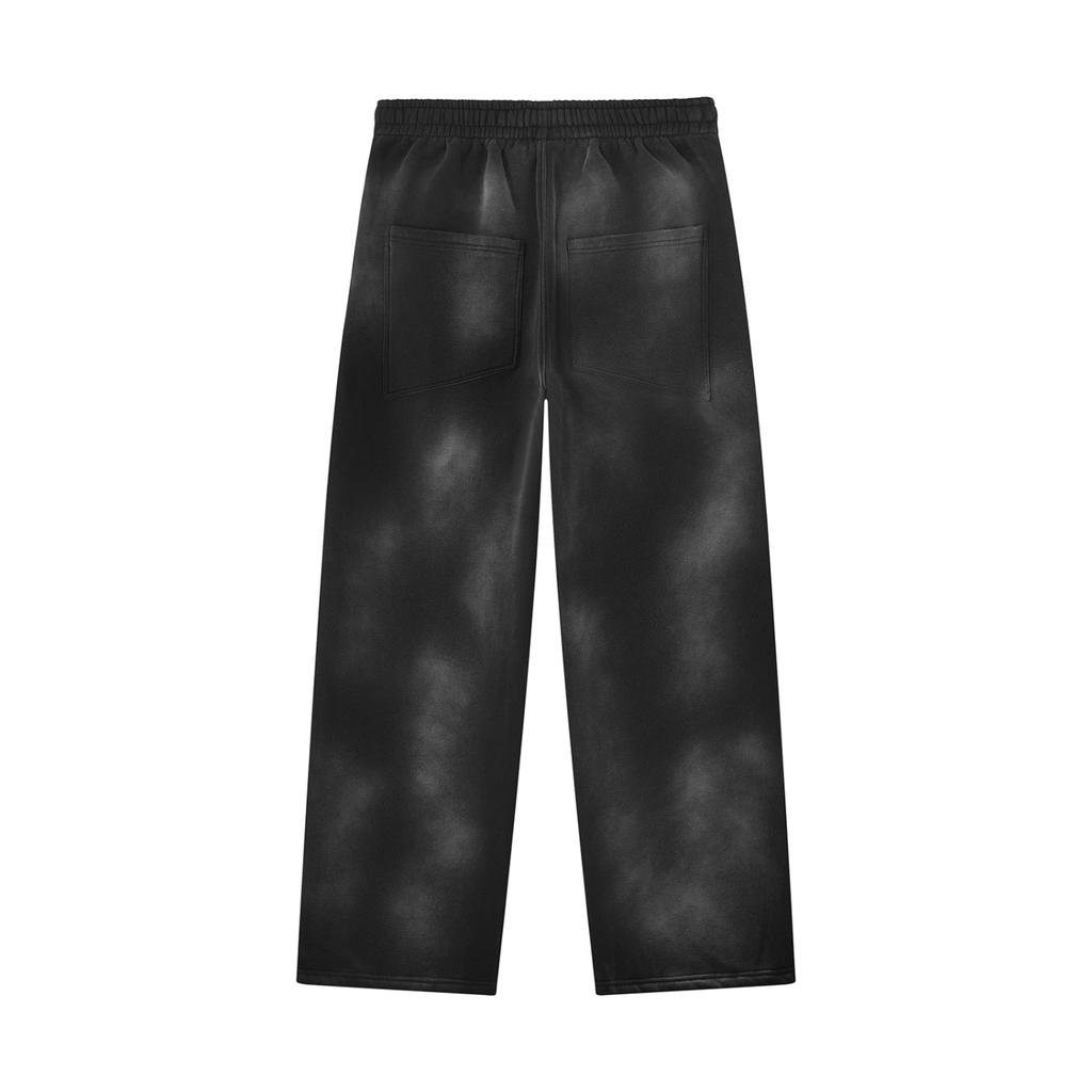 BEESMOOVE BlackSouth Sunfade Wide Leg Fleece Sweatpants