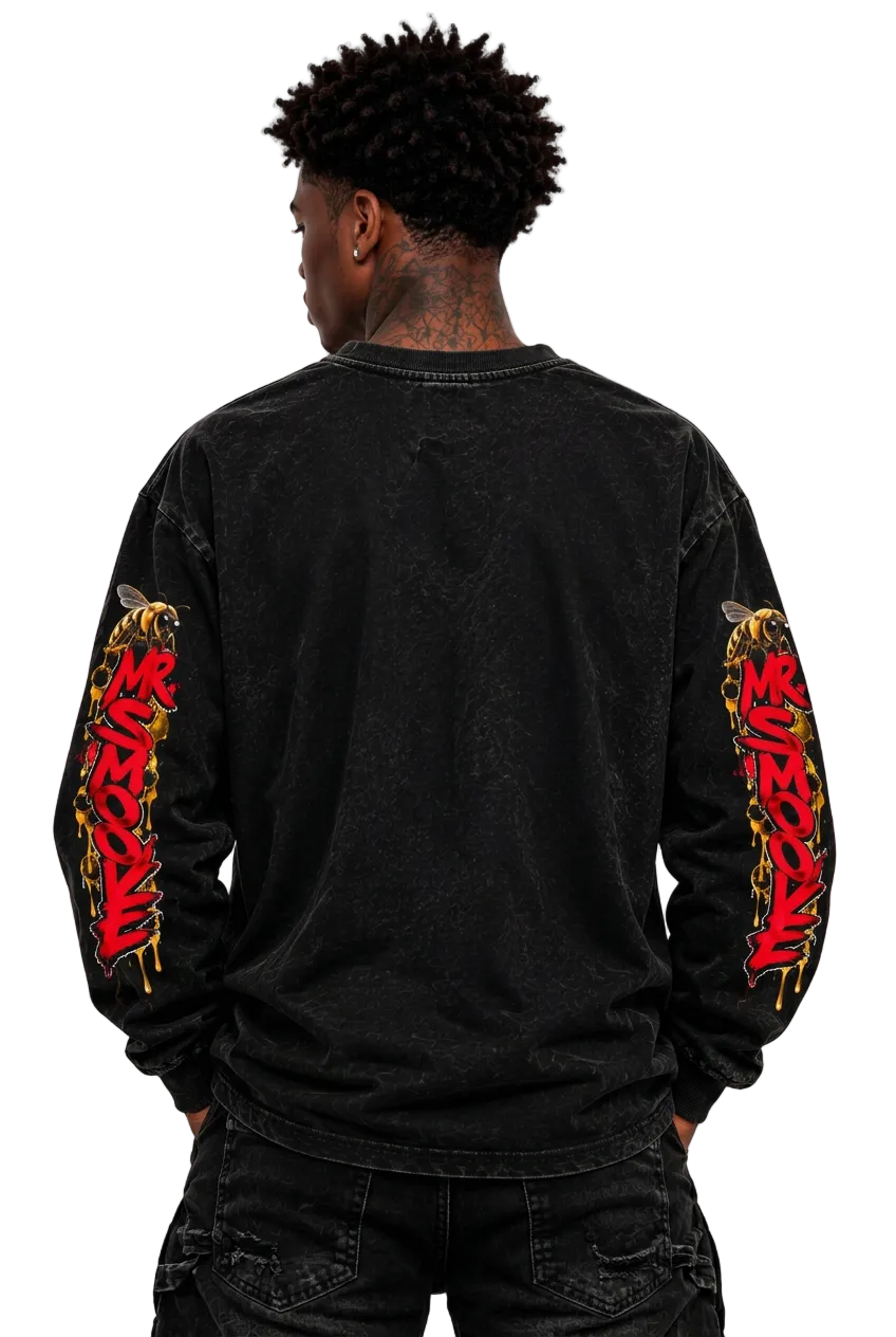 Beesmoove MR SMOOVE — Honey Drip Long Sleeve