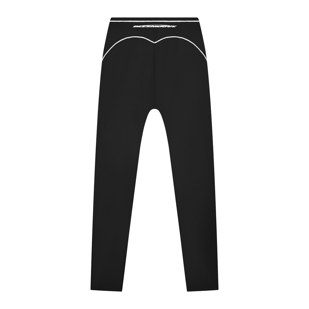 BEESMOOVE Women's High Rise Topstitching Leggings