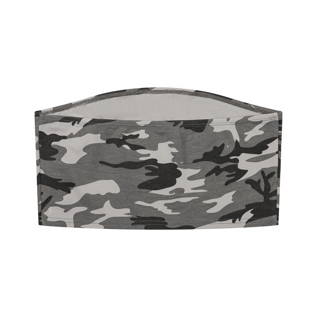 Beesmoove Women’s Camo Cropped Tube Top