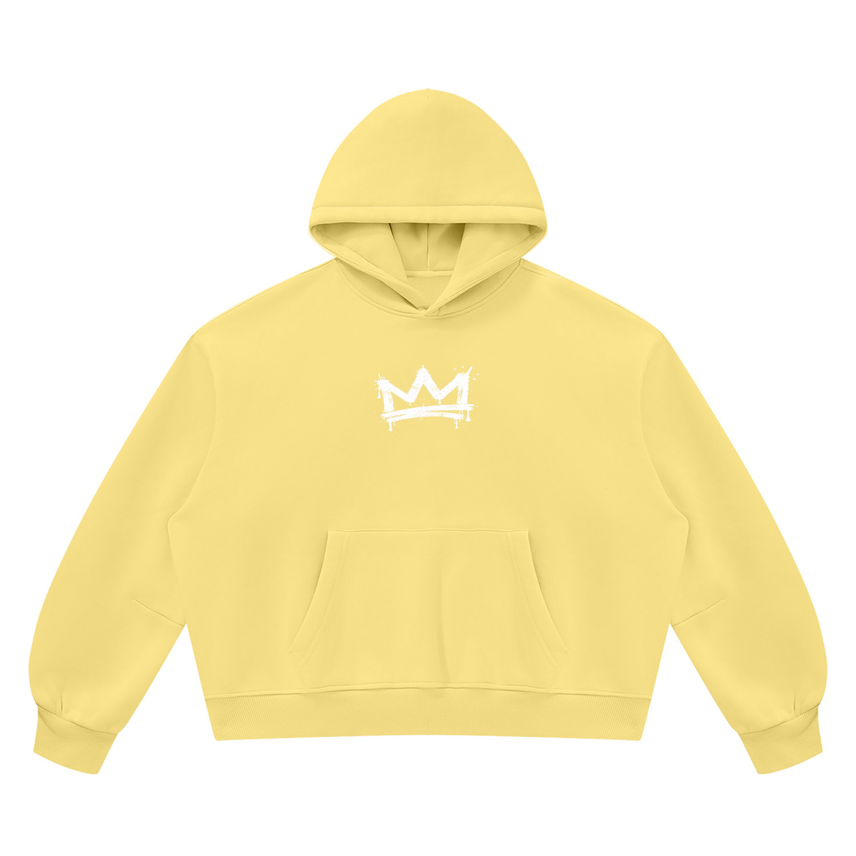 Beesmoove BlackSouth Crown Set Wash Boxy Fleece Hoodie