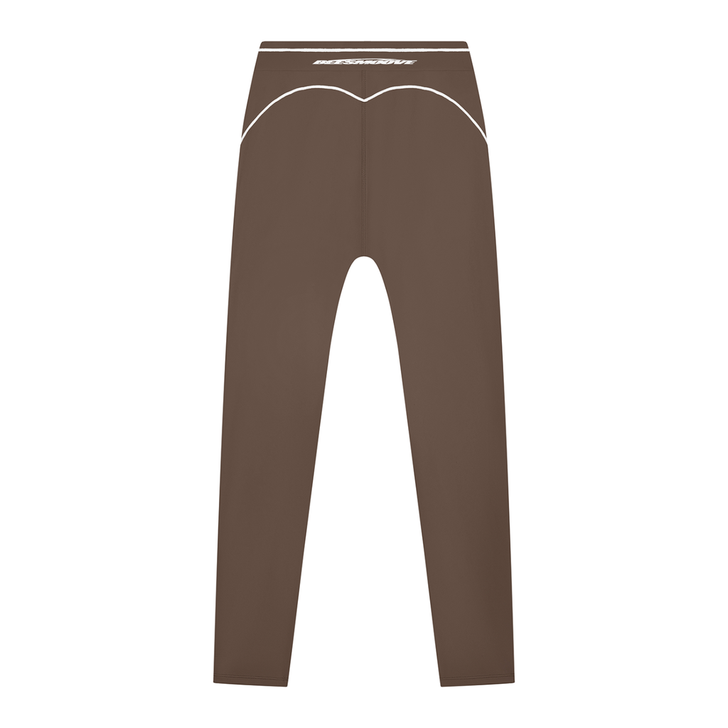 BEESMOOVE Women's High Rise Topstitching Leggings