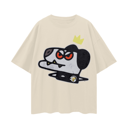 Beesmoove Crowned Rebel Oversize Deep Drop Tee