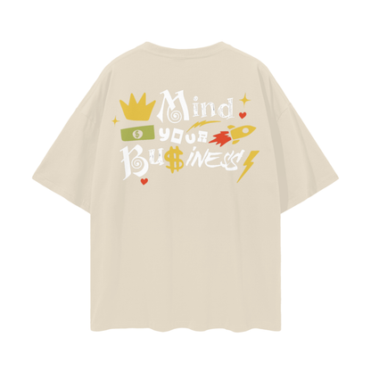 Beesmoove Crowned Rebel Oversize Deep Drop Tee