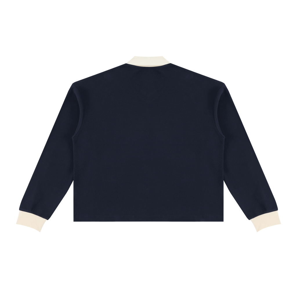 Beesmoove Target Color Block Long Sleeve Sweatshirt