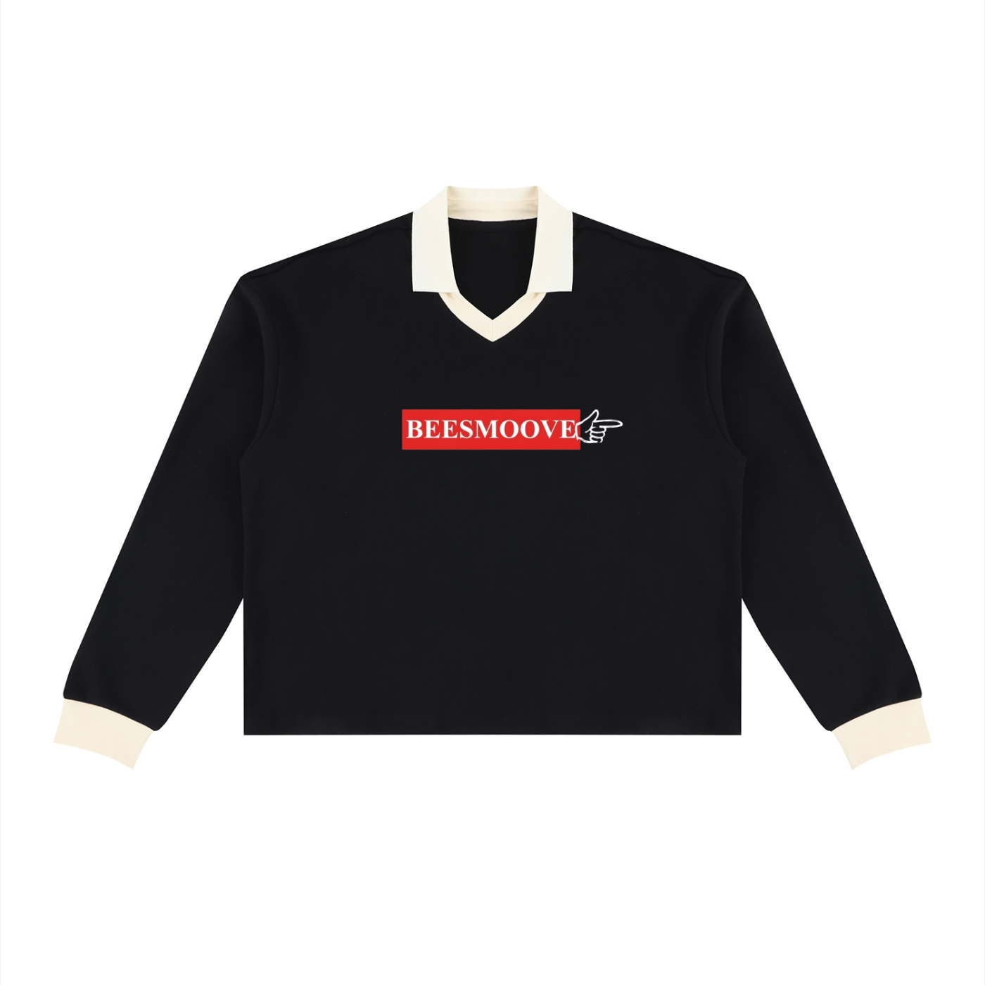 Beesmoove Target Color Block Long Sleeve Sweatshirt