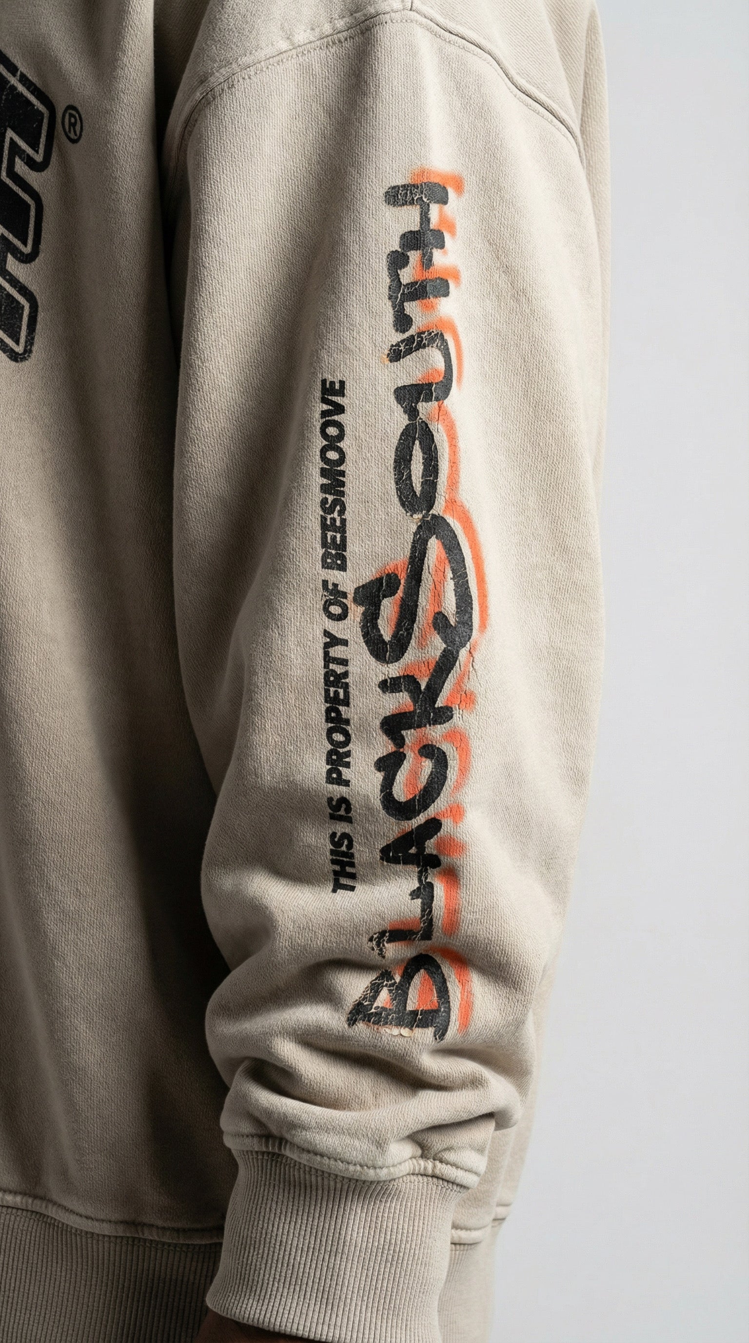 BEESMOOVE BlackSouth LiL Boo Chicago Legacy Oversized Sweatshirt