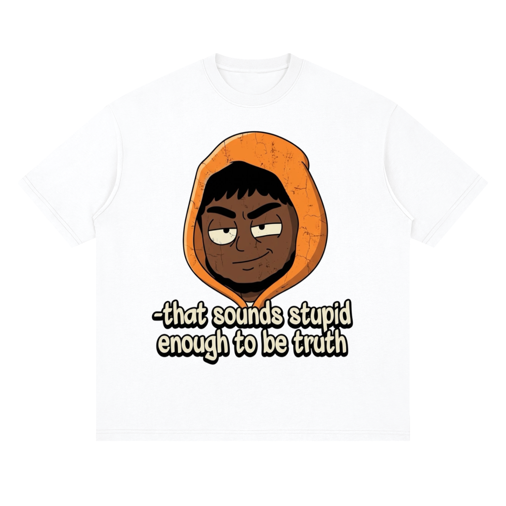 Beesmoove BlackSouth enough to be truth Drop Shoulder T-Shirt
