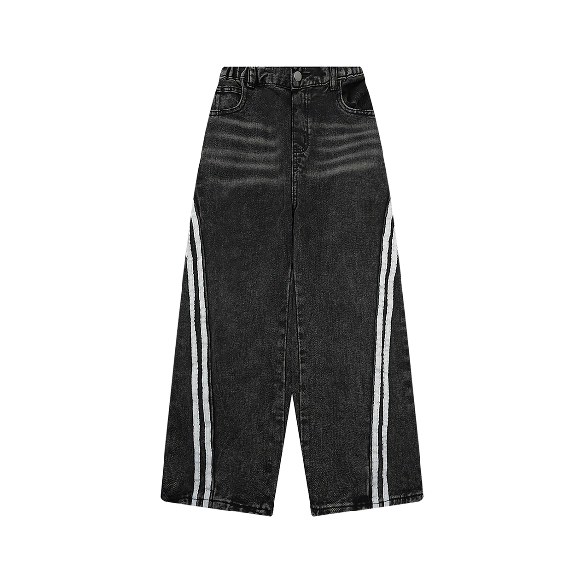 Beesmoove Kid’s Vintage Wash Side Stripe Jeans