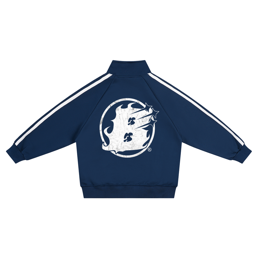 Beesmoove Kids’ Contrast Tape Coach Jacket