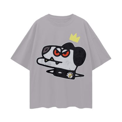 Beesmoove Crowned Rebel Oversize Deep Drop Tee