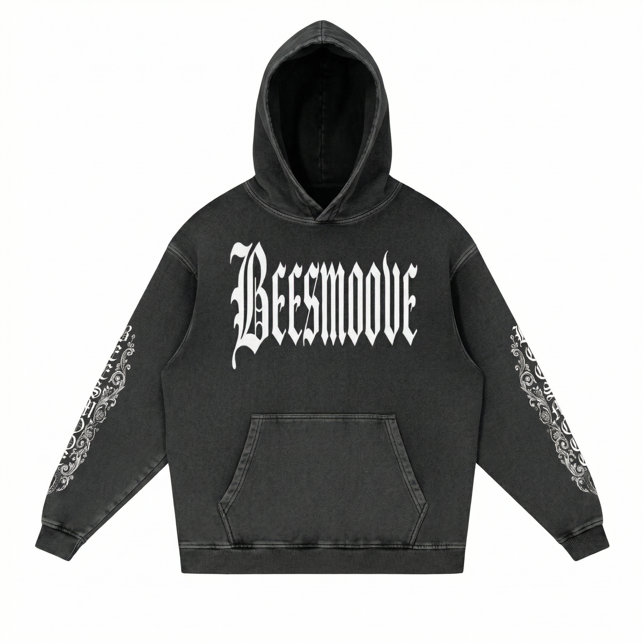 BEESMOOVE Black Cathedral Hoodie
