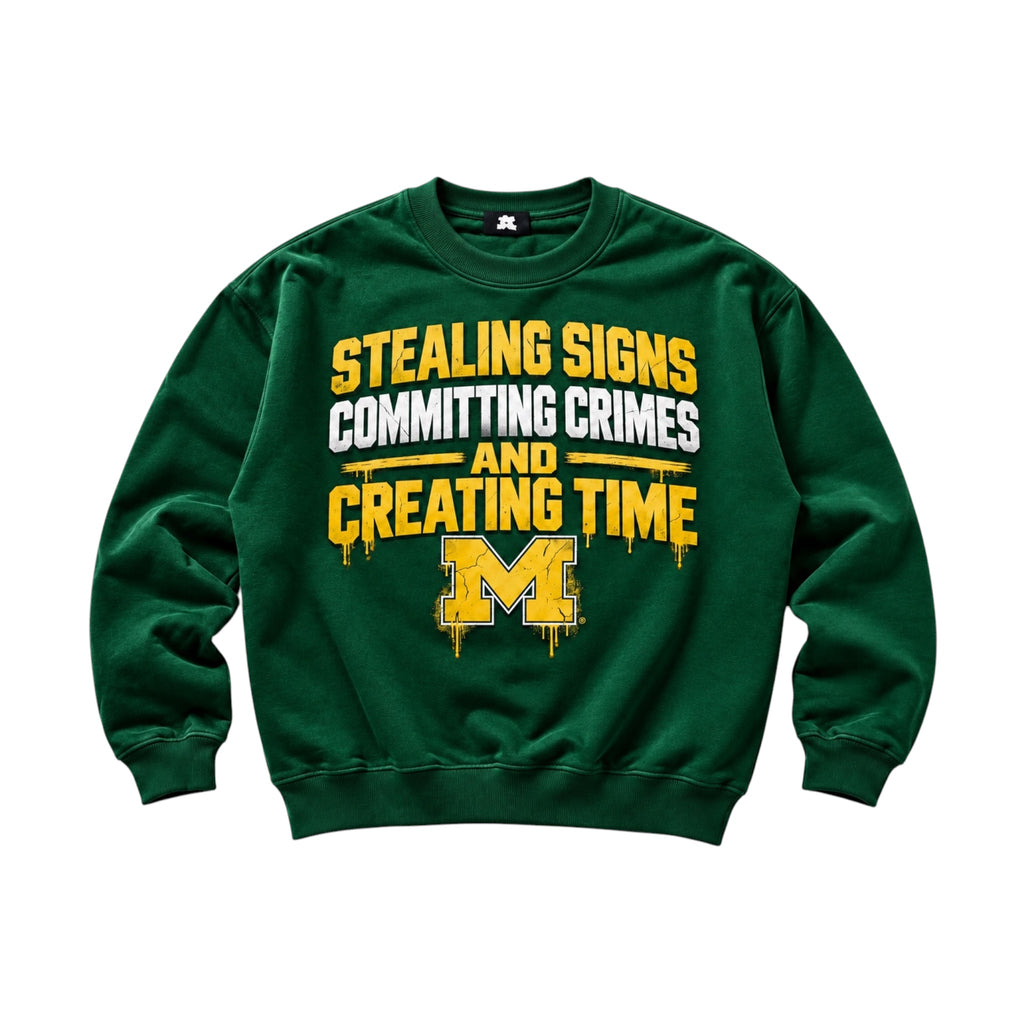 Beesmoove TIME SERVED CREWNECK Sweatshirt Premium/limited edition
