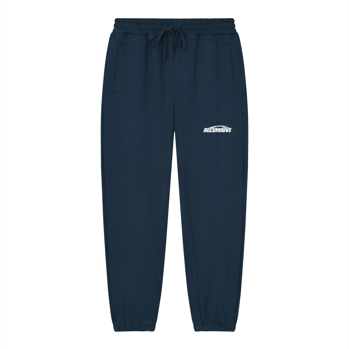 Beesmoove MOTION THEORY White 
Fit Tapered Joggers