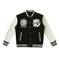 Beesmoove worldwide Two-Tone Fleeced Varsity Jacket