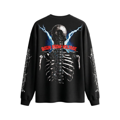 BEESMOOVE Born From Voltage  Long Sleeve T-Shirt