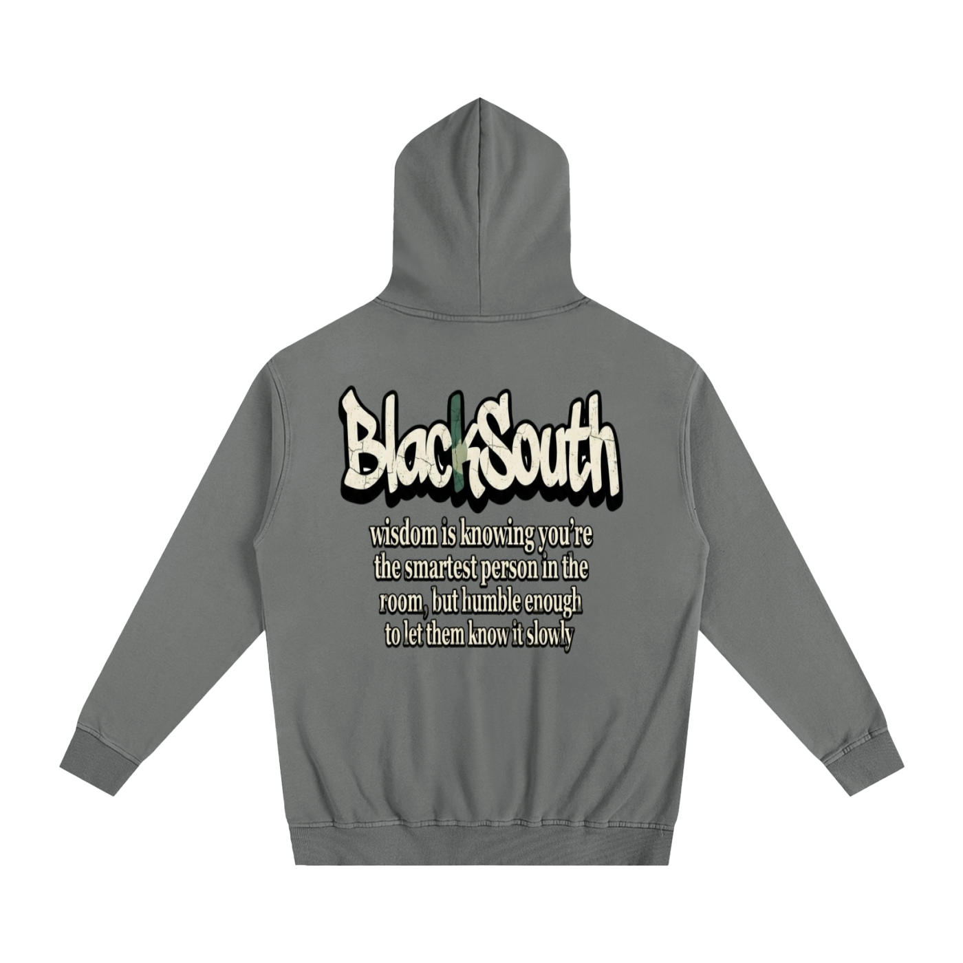 Beesmoove Blacksouth T.S.S.E.T.B.T Oversized Essential Hoodie