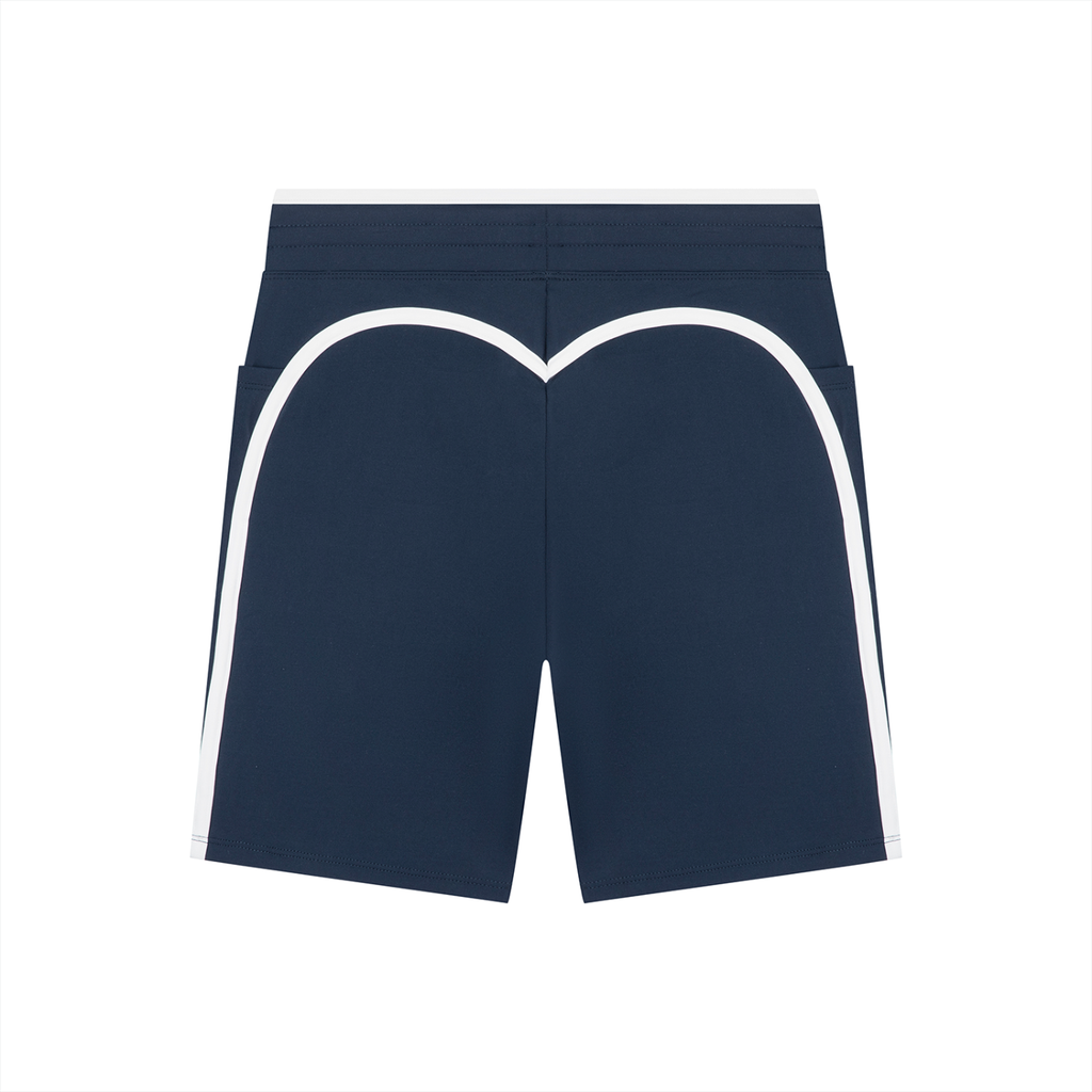 BEESMOOVE Women's High Rise Color Block Yoga Shorts