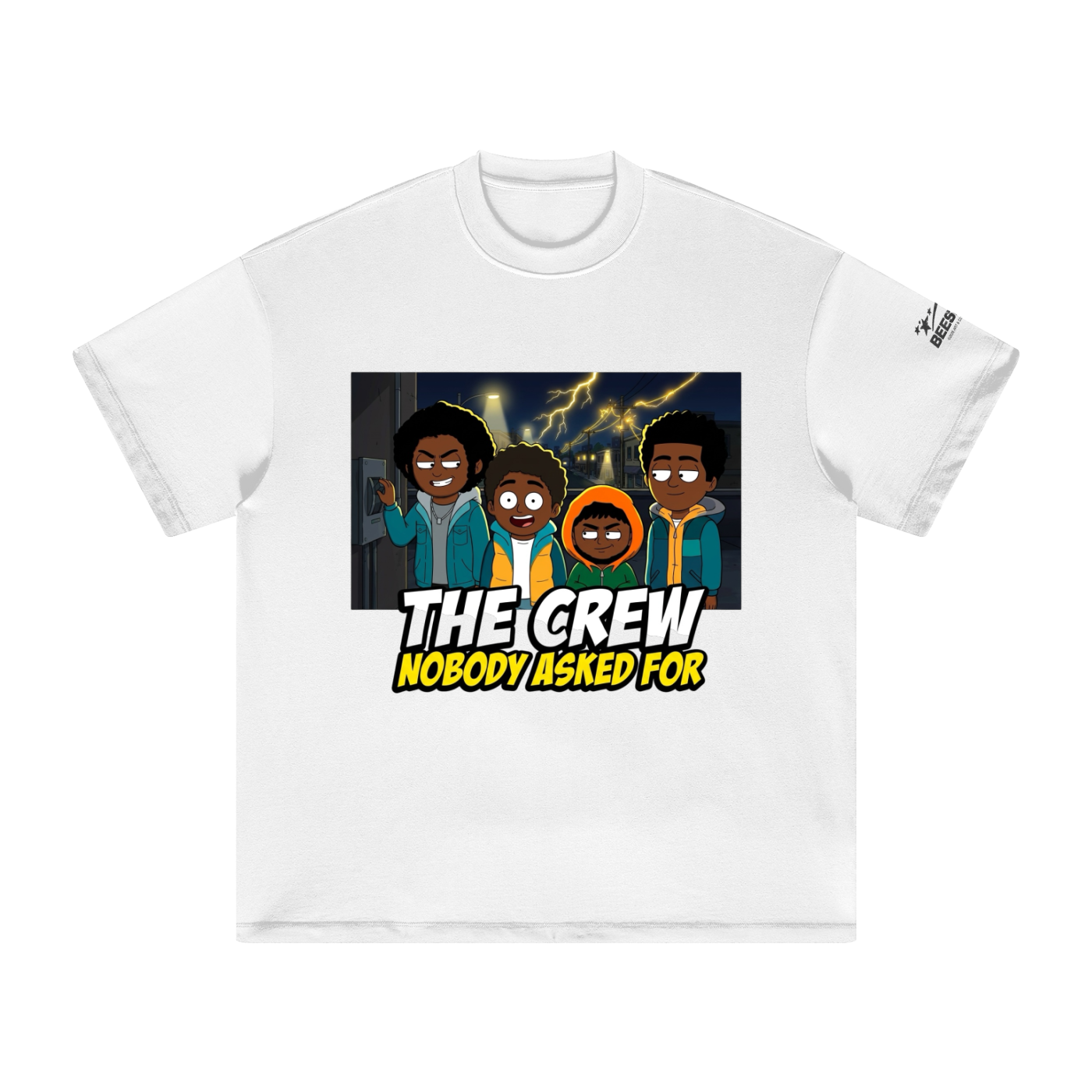 BEESMOOVE BlackSouth The crew nobody asked for T-Shirt