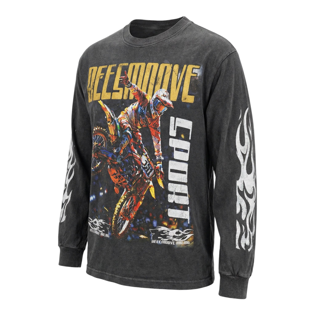 BEESMOOVE EXTREME FULL THROTTLE Long Sleeve Tee