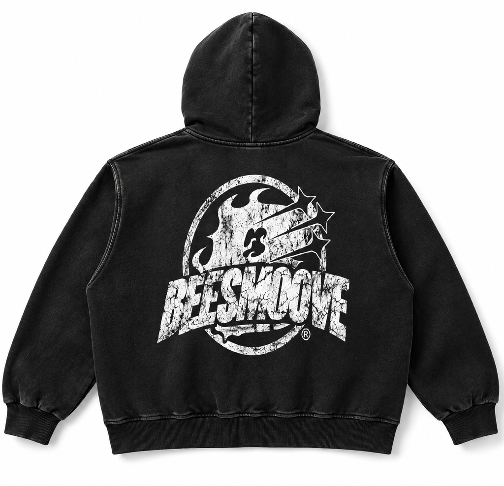 Beesmoove Voltage Reign 
Boxy Hoodie
