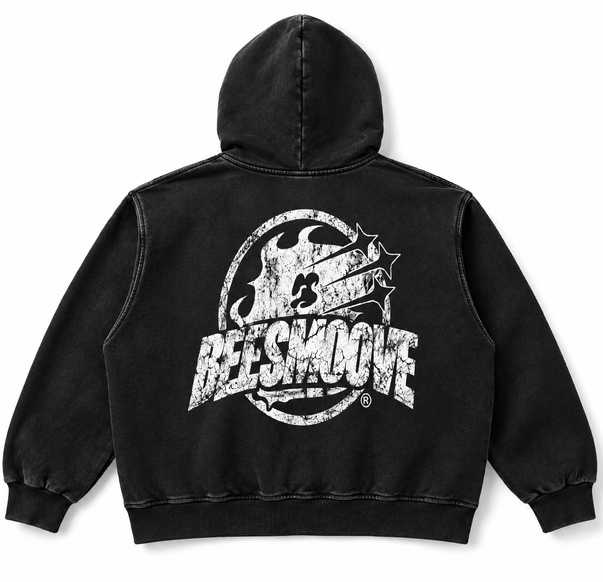 Beesmoove Voltage Reign 
Boxy Hoodie