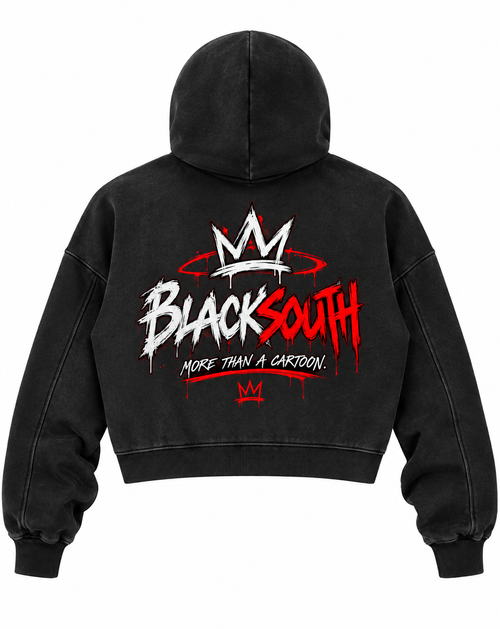 Beesmoove BLACKSOUTH Higher Conversation Cropped Hoodie