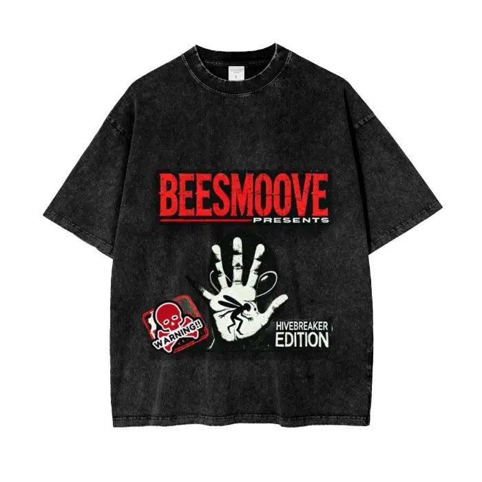 Beesmoove Always Through Acid Wash Oversize T-Shirt - Beesmoove 