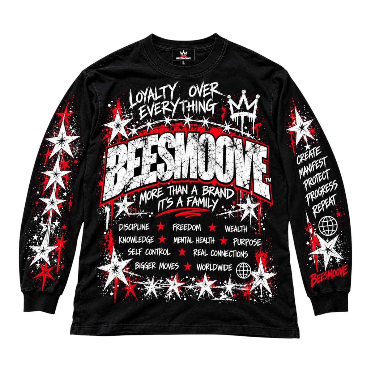 Beesmoove Same Energy. Different Level Long Sleeve T-Shirt