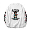 BEESMOOVE BlackSouth Fear But I’m With It Oversized Long Sleeve T-Shirt