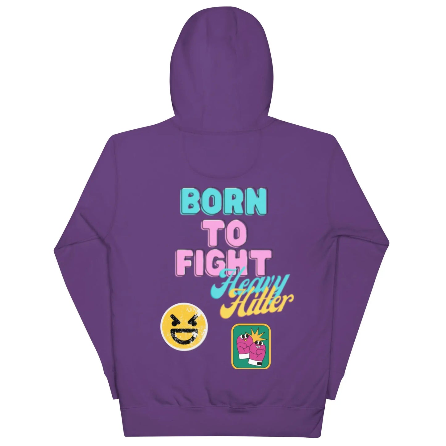 Beesmoove Born to Fight Unisex Hoodie - Beesmoove