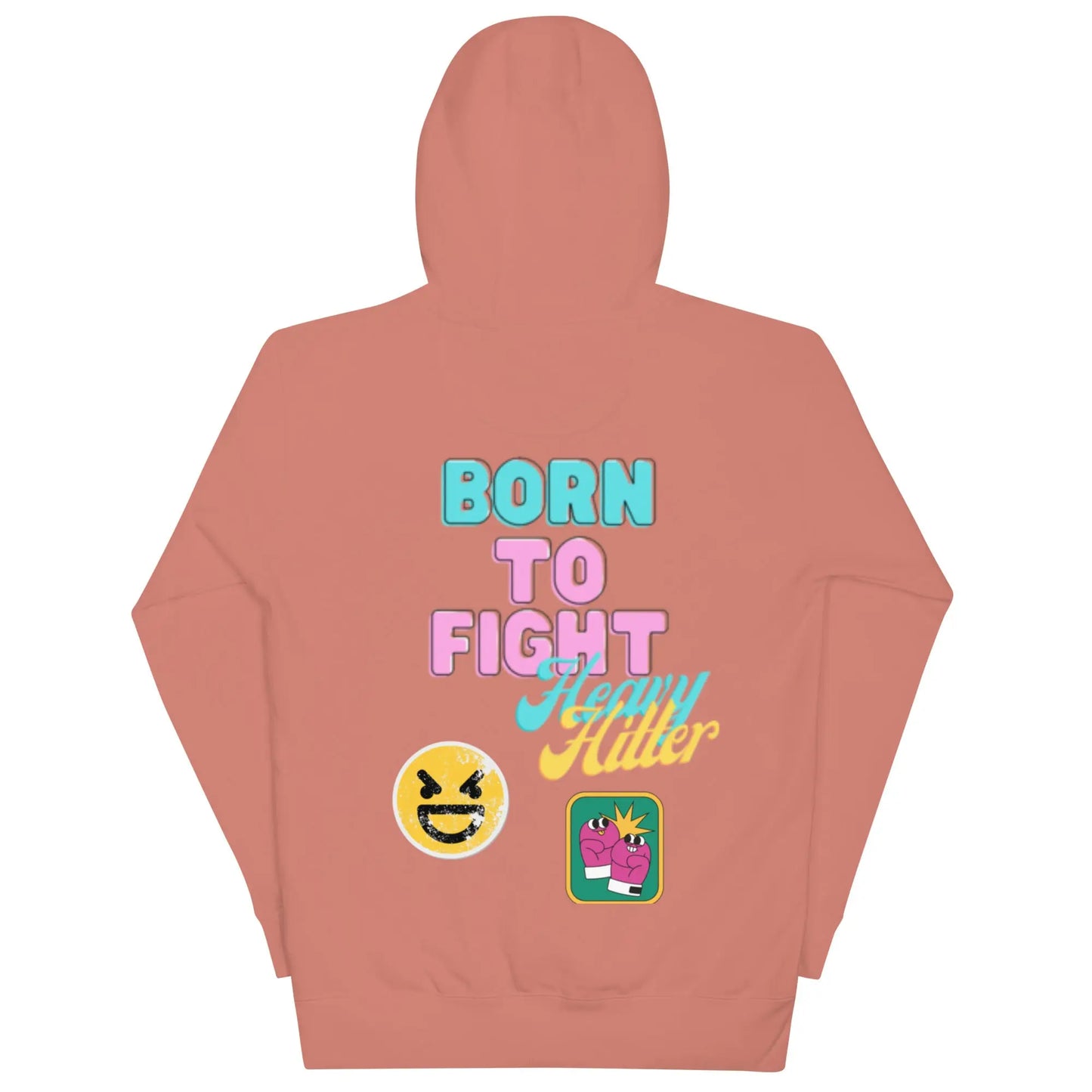 Beesmoove Born to Fight Unisex Hoodie - Beesmoove