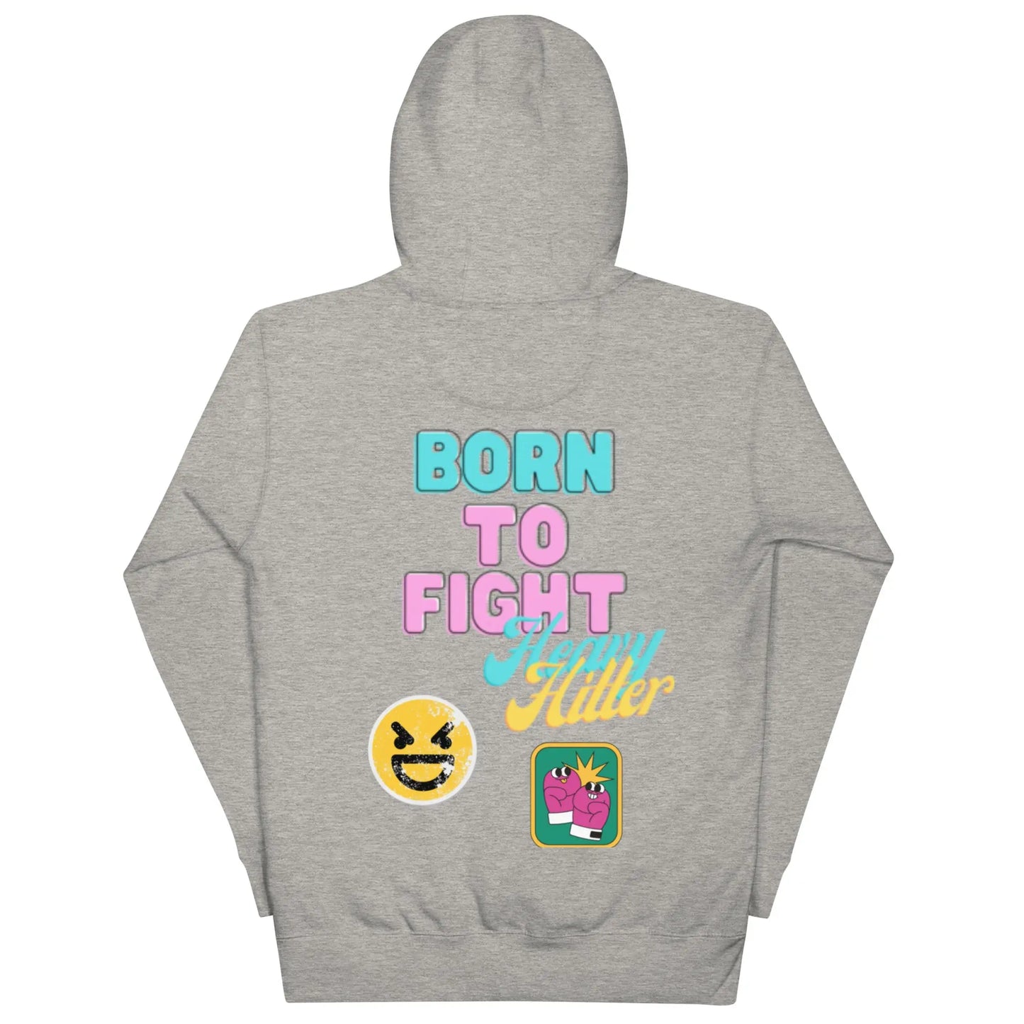 Beesmoove Born to Fight Unisex Hoodie - Beesmoove