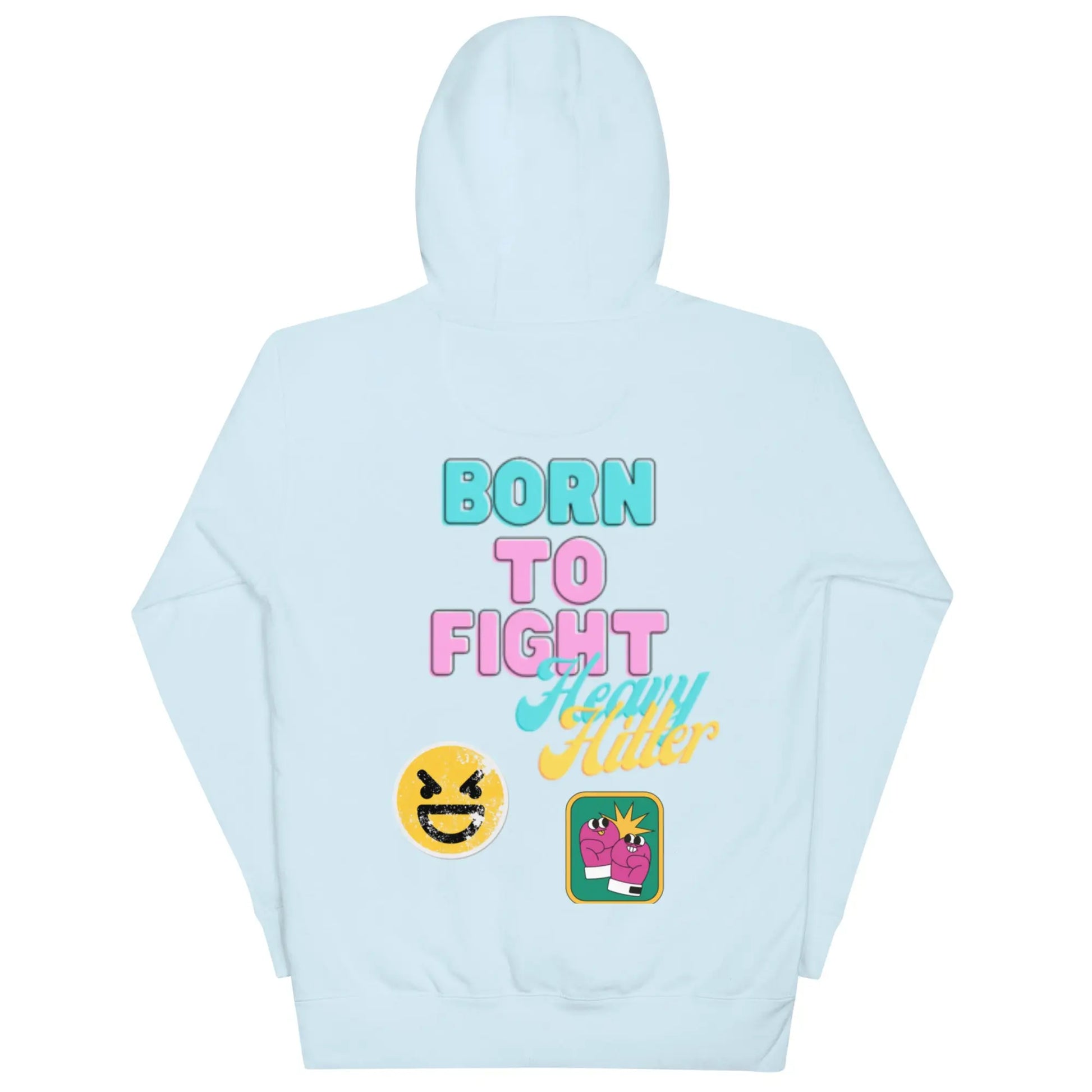 Beesmoove Born to Fight Unisex Hoodie - Beesmoove