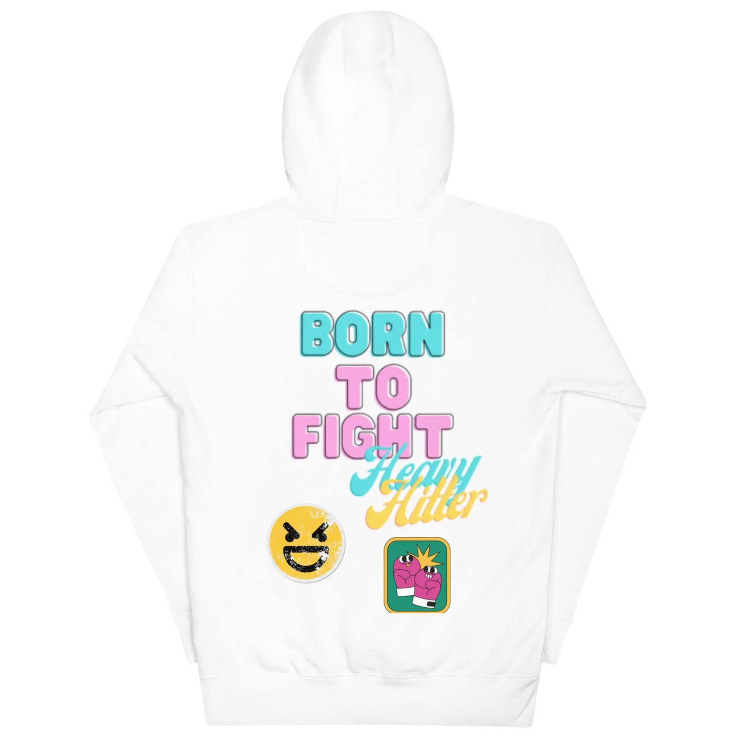 Beesmoove Born to Fight Unisex Hoodie - Beesmoove