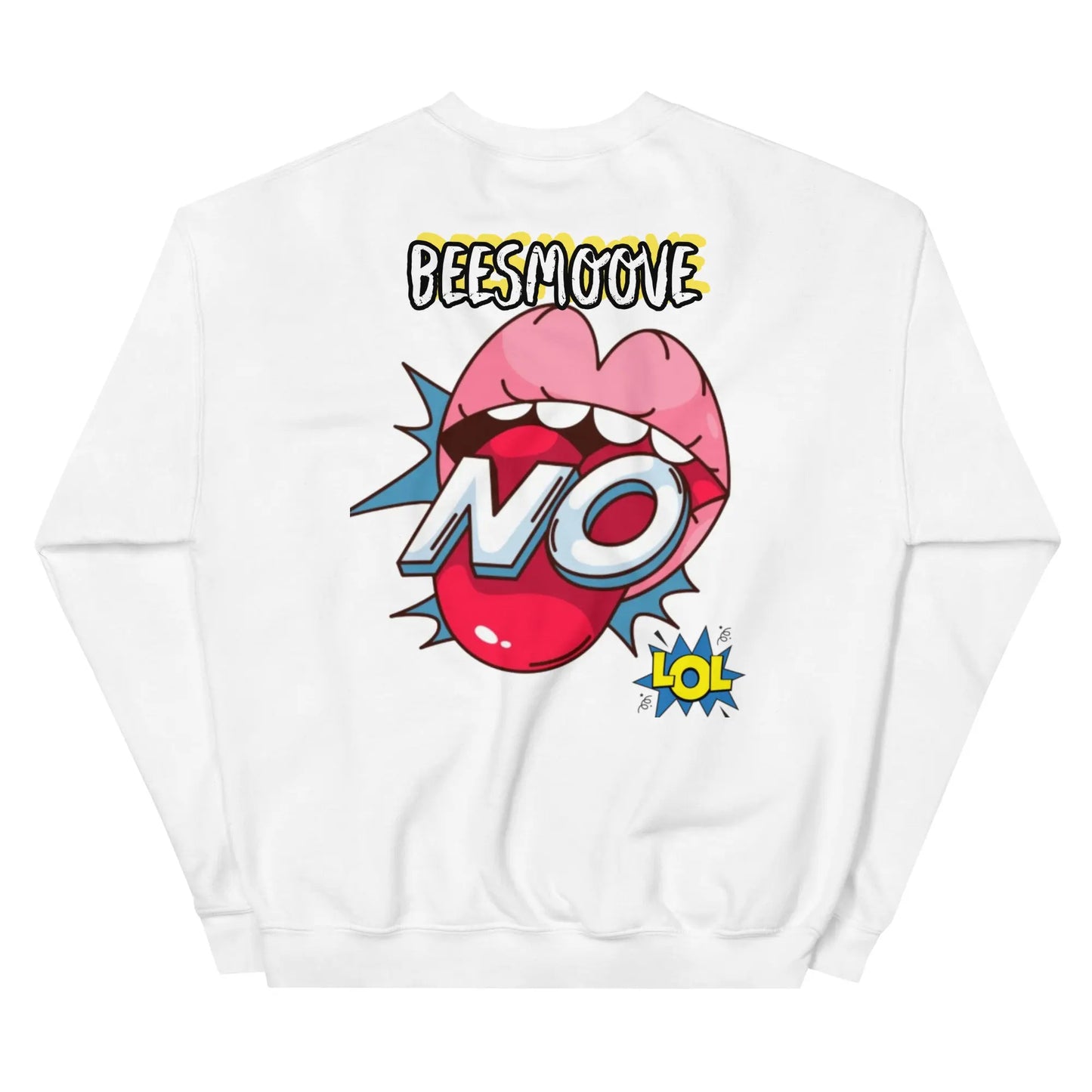 Beesmoove crash!like yes!smash no Unisex Sweatshirt - Beesmoove