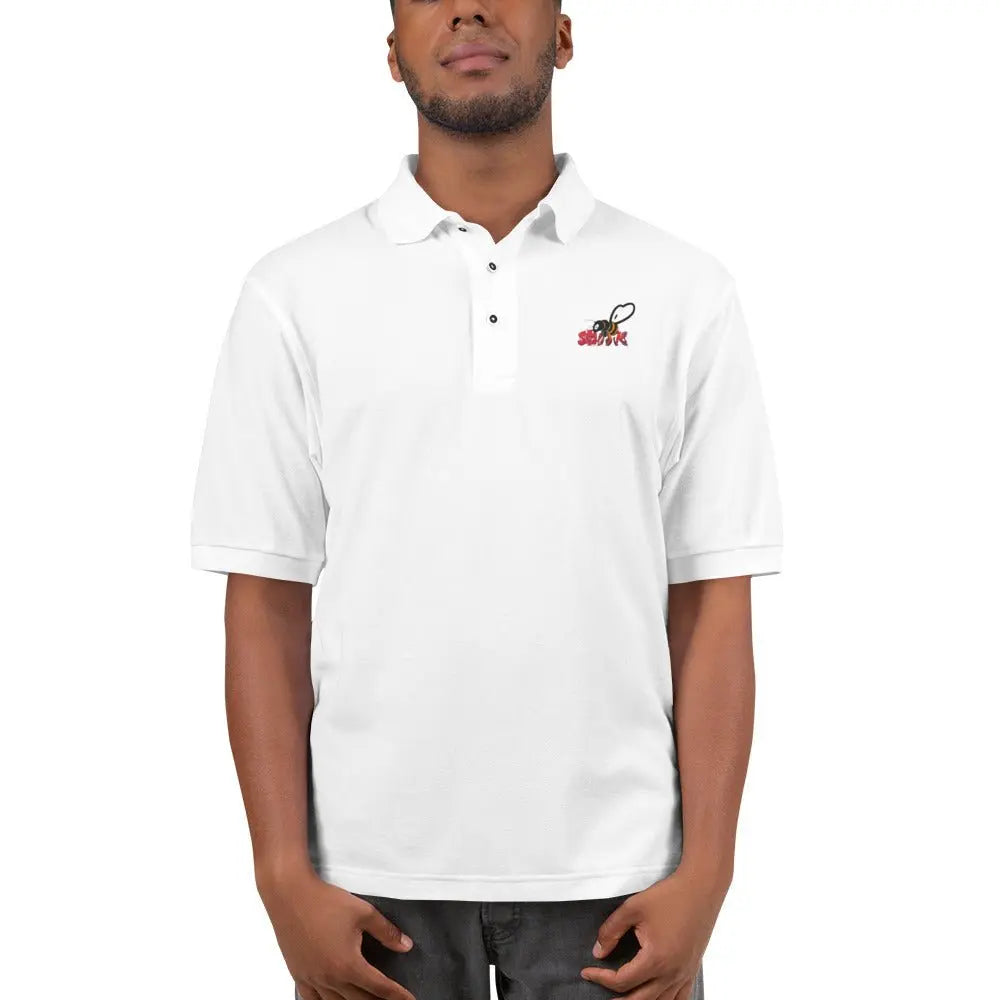 Beesmoove ink red Men's Premium Polo - Beesmoove