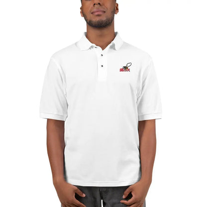 Beesmoove ink red Men's Premium Polo - Beesmoove