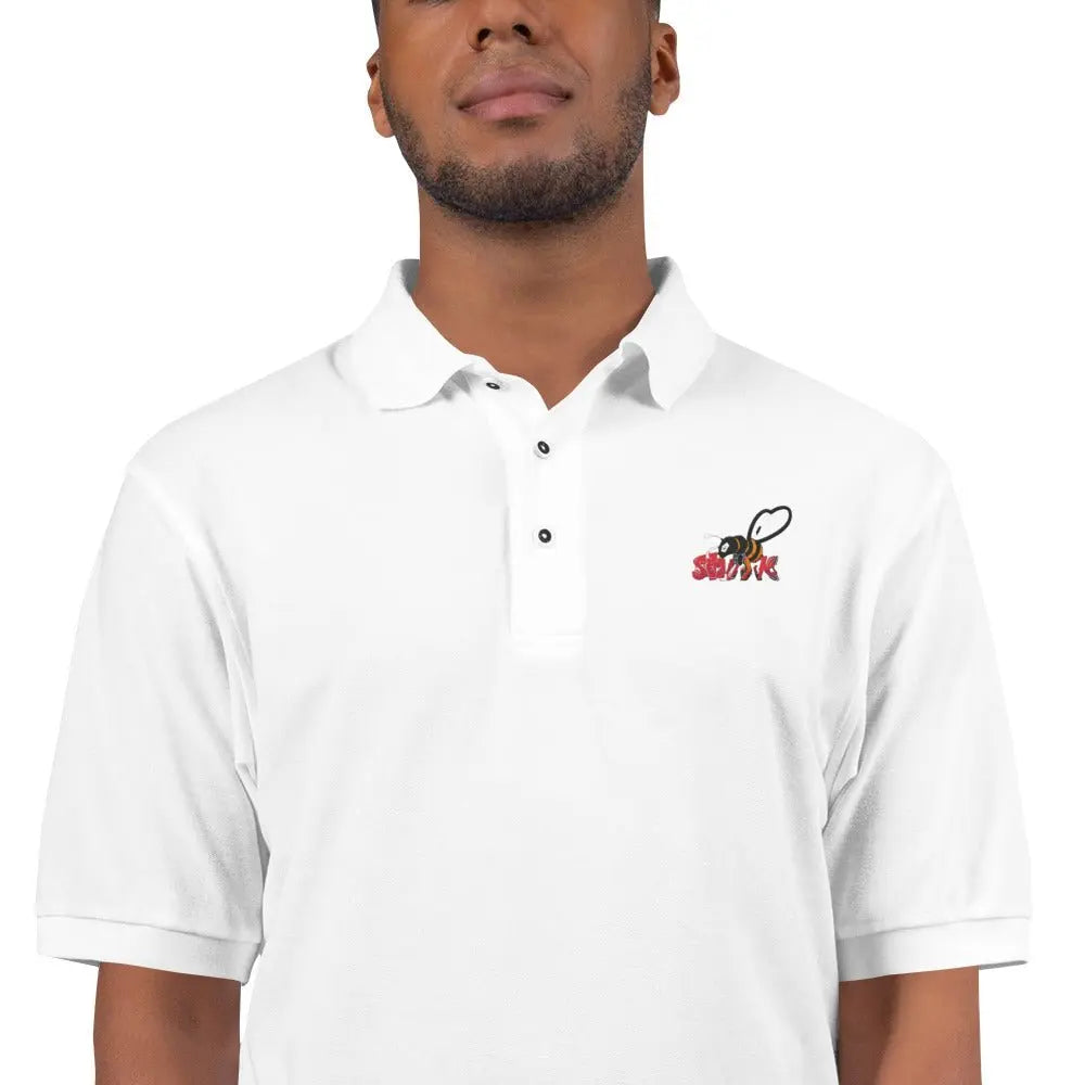 Beesmoove ink red Men's Premium Polo - Beesmoove