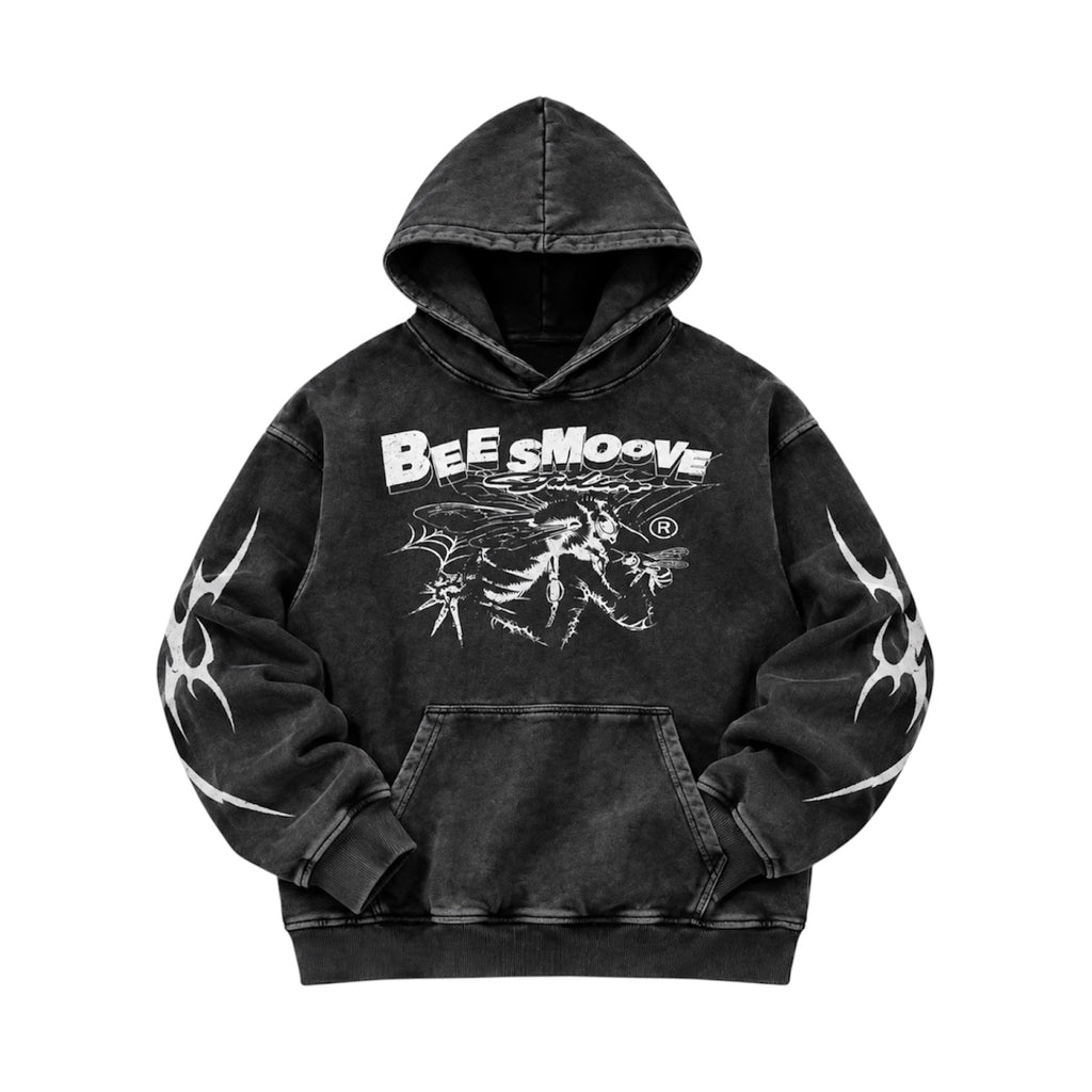 Beesmoove Blacksouth classified B-Squadron Washed Loose Hoodie