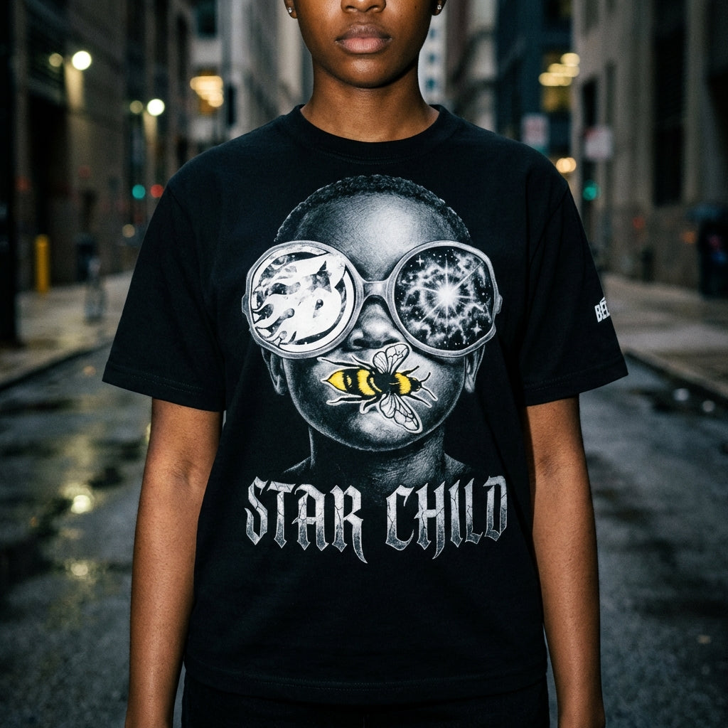 BEESMOOVE VISIONARY STAR CHILD Tee
