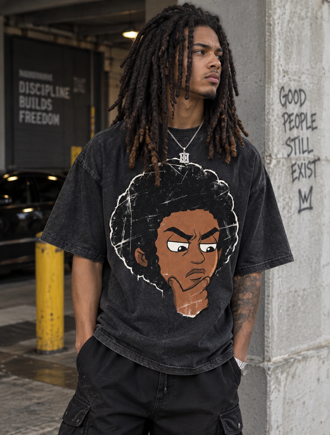 Beesmoove Blacksouth WISDOM AIN’T LOUD Boxy Tee