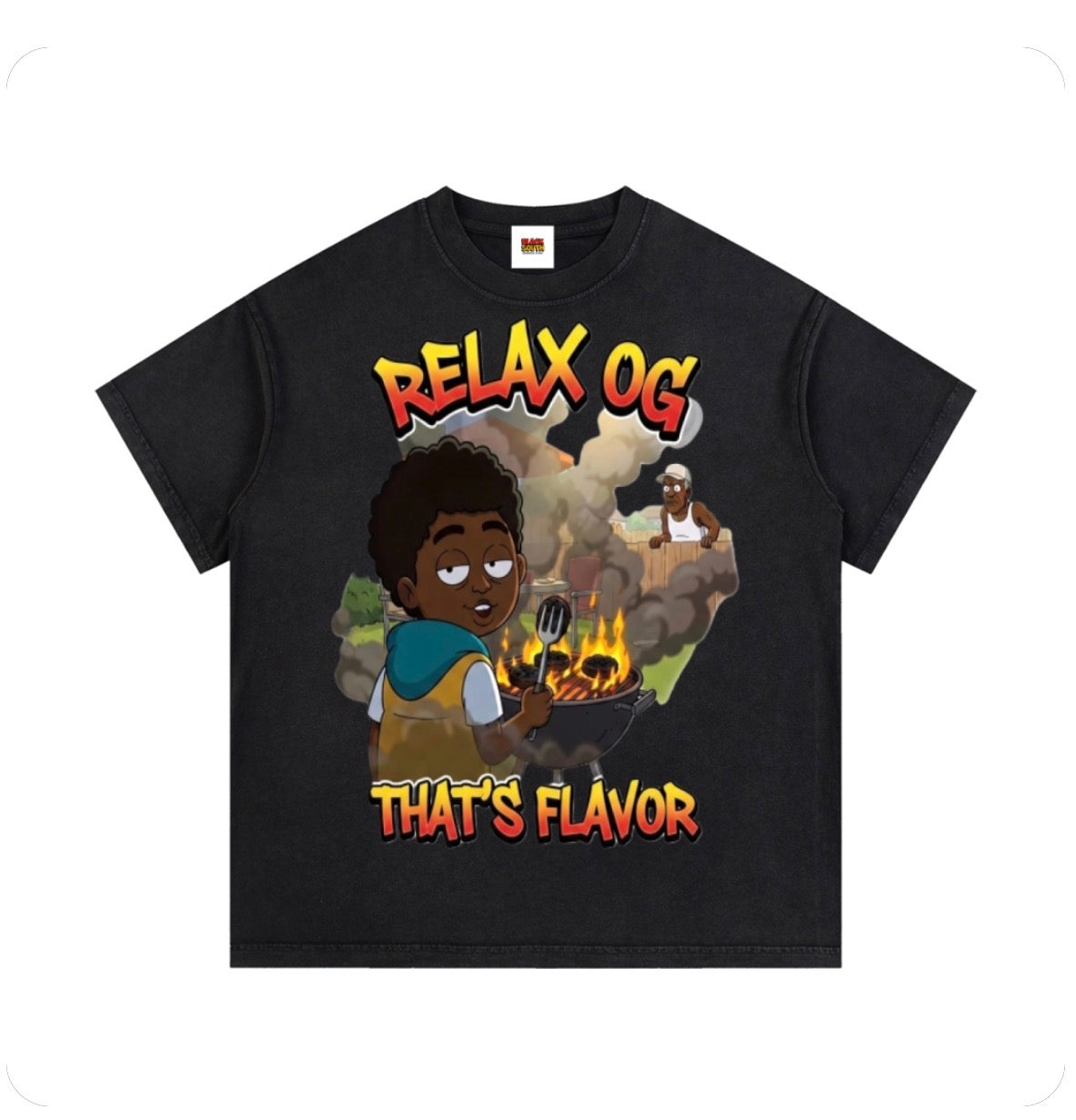 BEESMOOVE BlackSouth Relax OG That’s Flavor T-Shirt