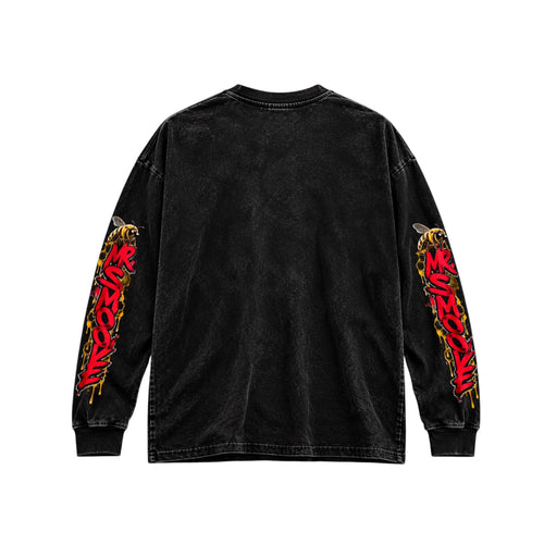 Beesmoove MR SMOOVE — Honey Drip Long Sleeve