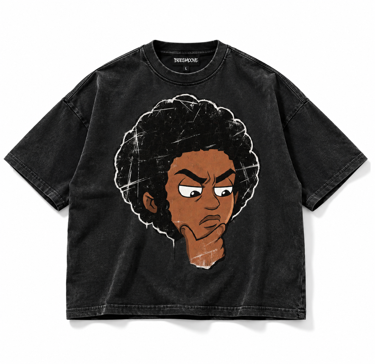 Beesmoove Blacksouth WISDOM AIN’T LOUD Boxy Tee