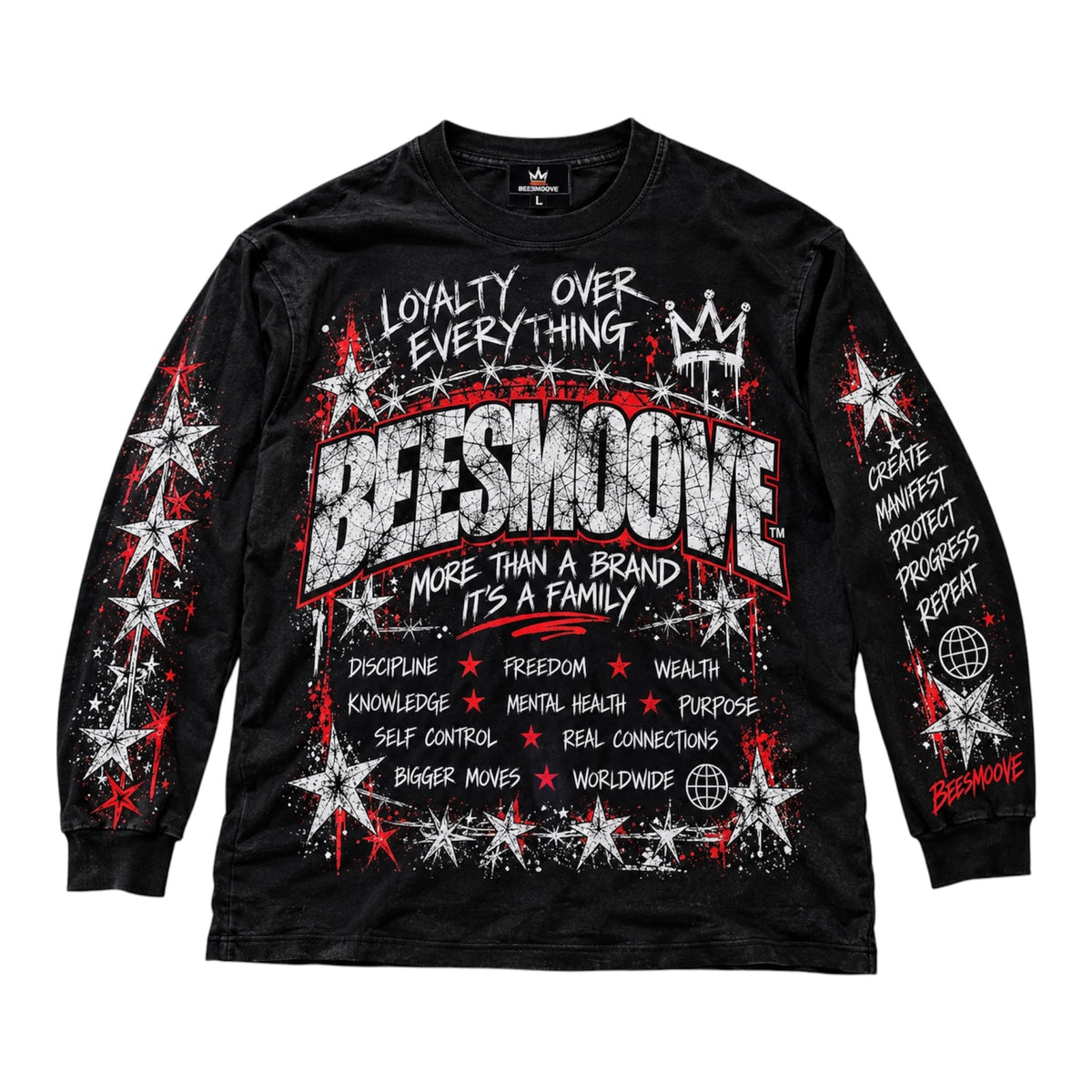 Beesmoove Same Energy. Different Level Long Sleeve T-Shirt