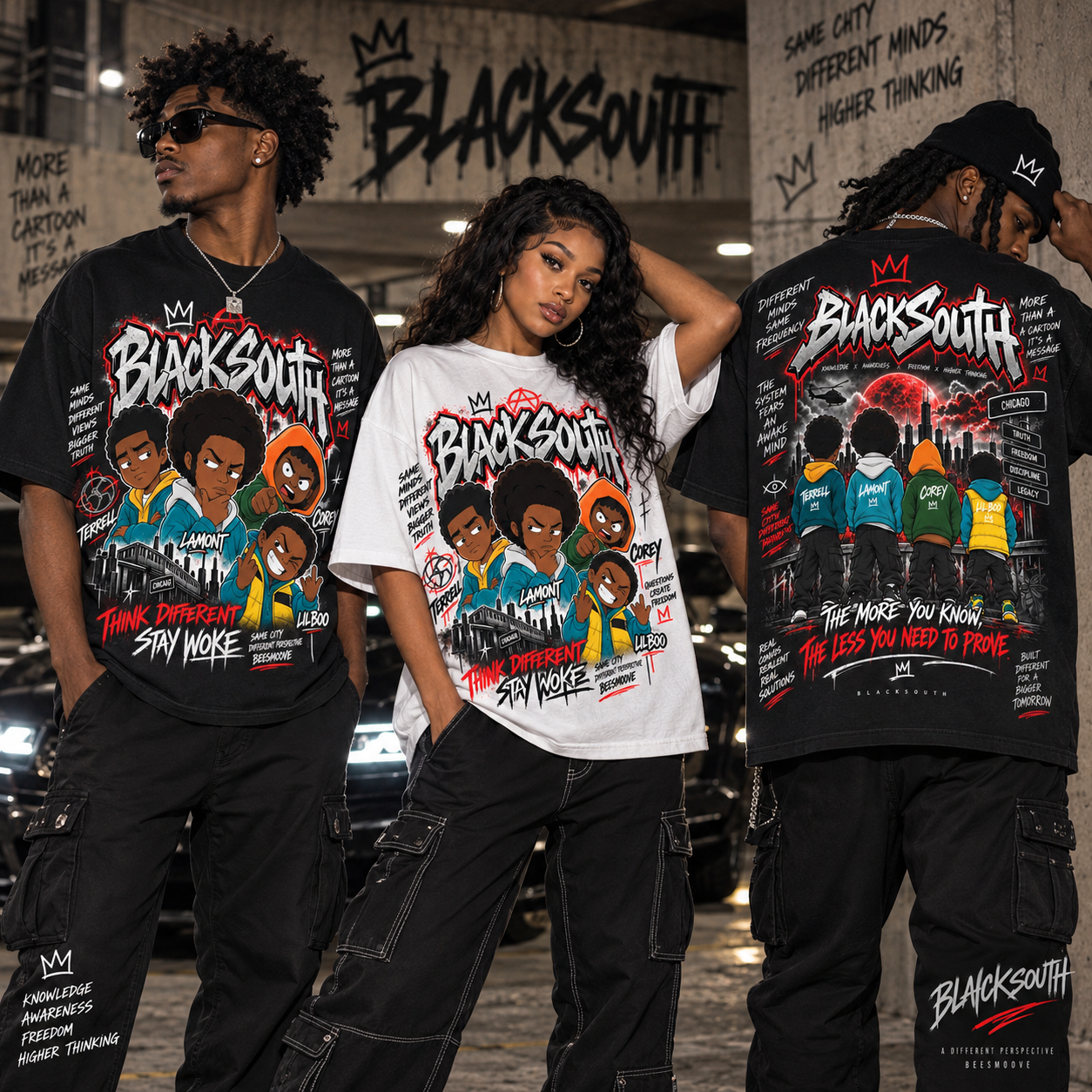 Beesmoove BlackSouth: Think Different Tee