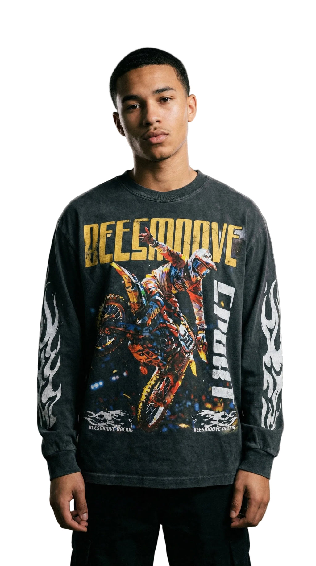 BEESMOOVE EXTREME FULL THROTTLE Long Sleeve Tee
