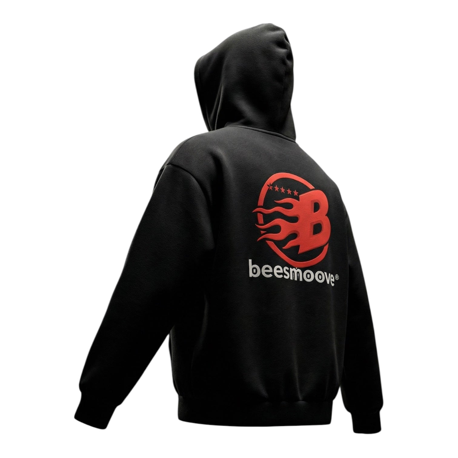 BEESMOOVE Legacy Arc Heavyweight Boxy Hoodie