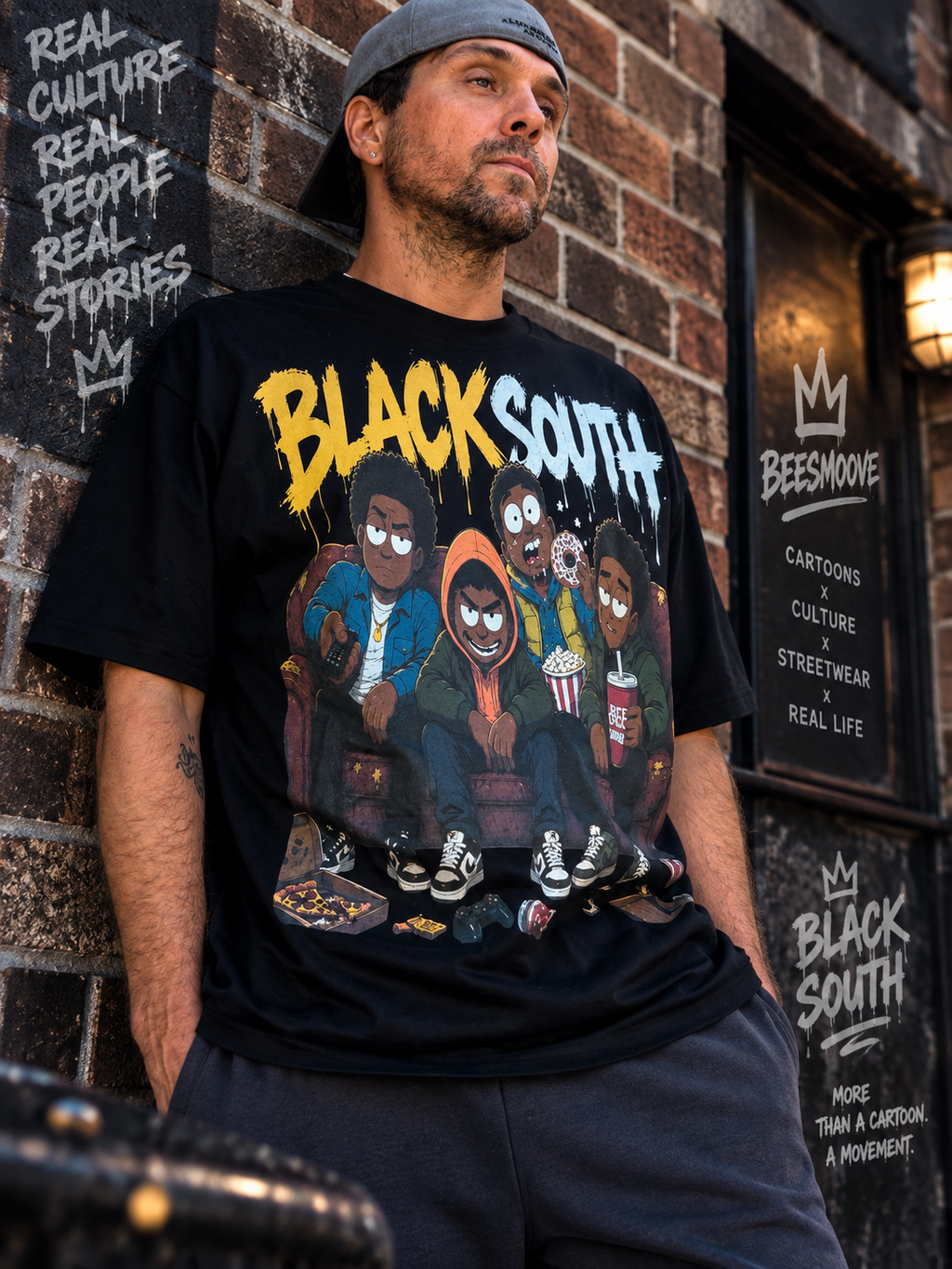 Beesmoove BlackSouth Couch Theory Tee
